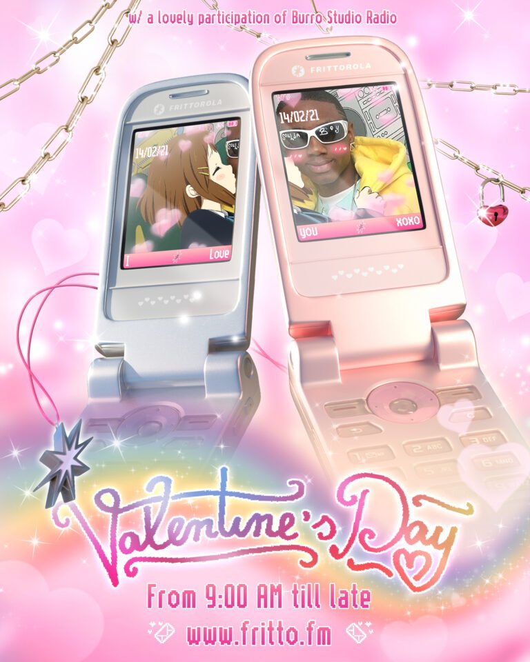 Valentine's Day Poster for Fritto.fm