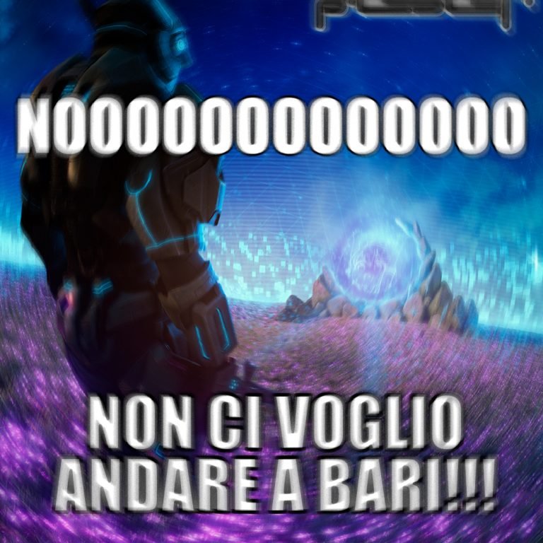 Nooo non ci voglio andare a Bari