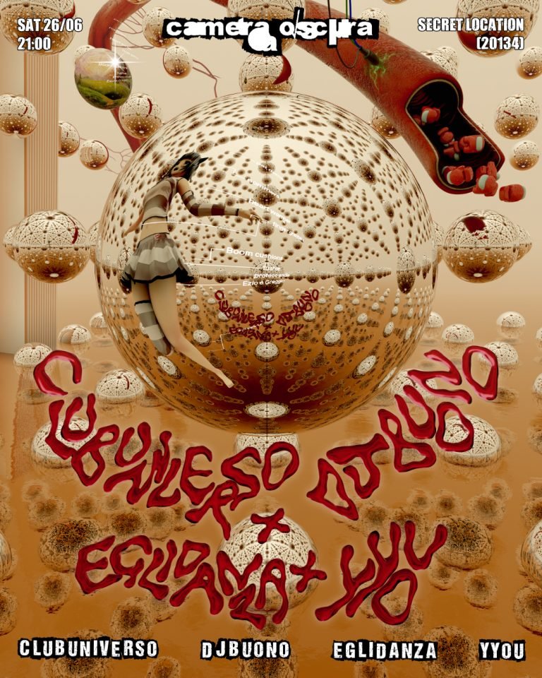 Camera oscura and Club Universo Poster